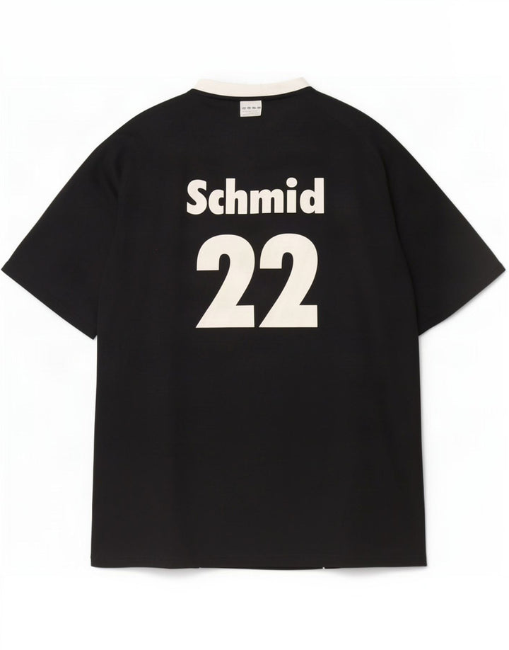 Adidas Herren Clima 365 Graphic T-Shirt Top Large Schwarz Colourblock Polyester