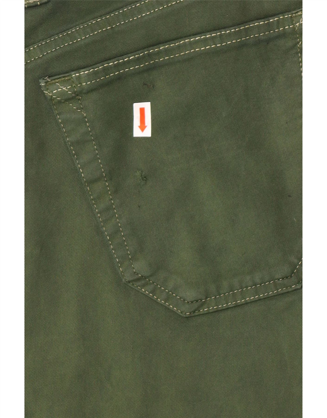 JECKERSON Mens Straight Jeans W36 L34 Green