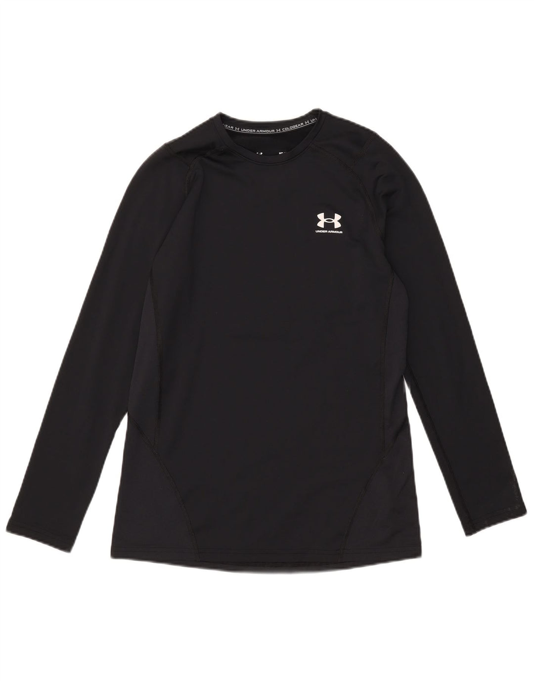 Under Armour Herren Cold Gear Top Langarm Medium Schwarz Polyester