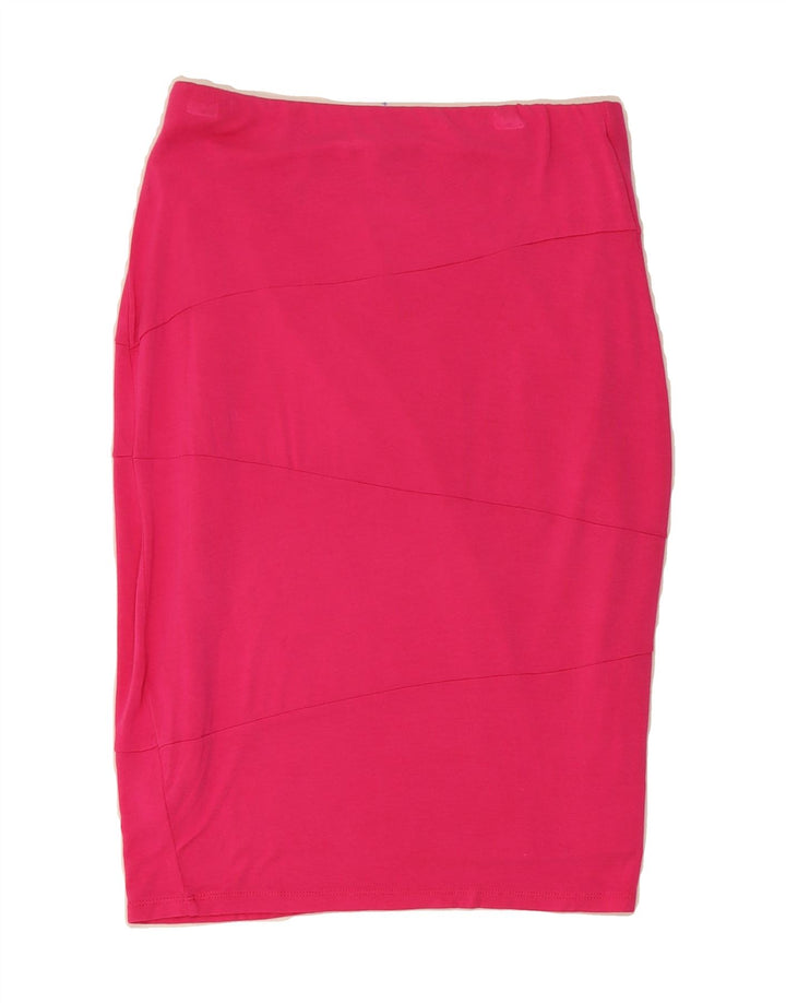 MOSSIMO Womens Pencil Skirt Small W26  Pink Rayon Vintage Mossimo and Second-Hand Mossimo from Messina Hembry 