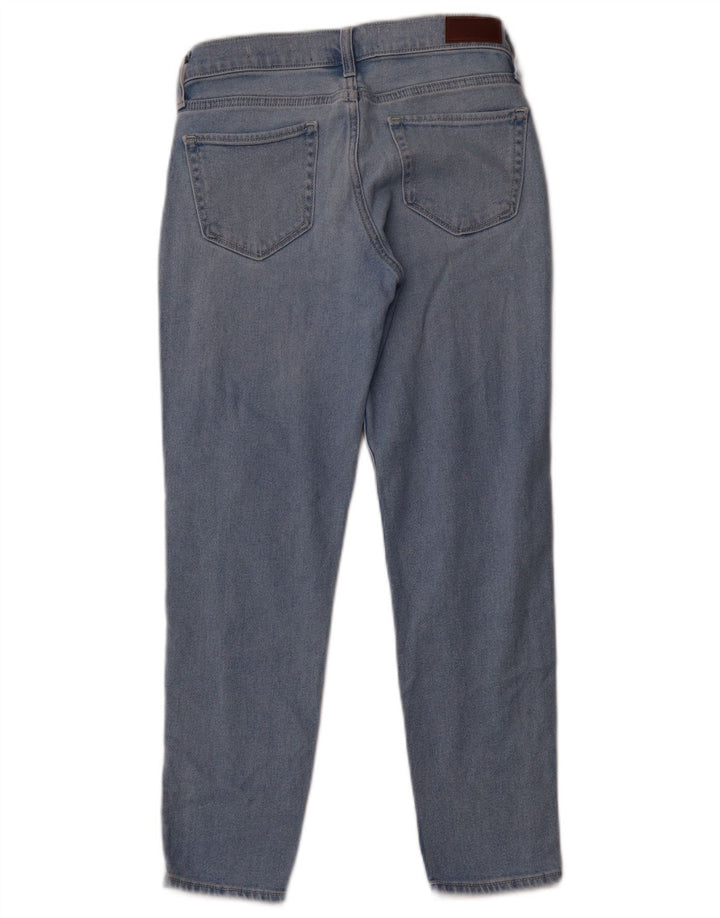 HOLLISTER Damen Boyfriend Distressed Slim Jeans US 0 XS W24 L25 Blau