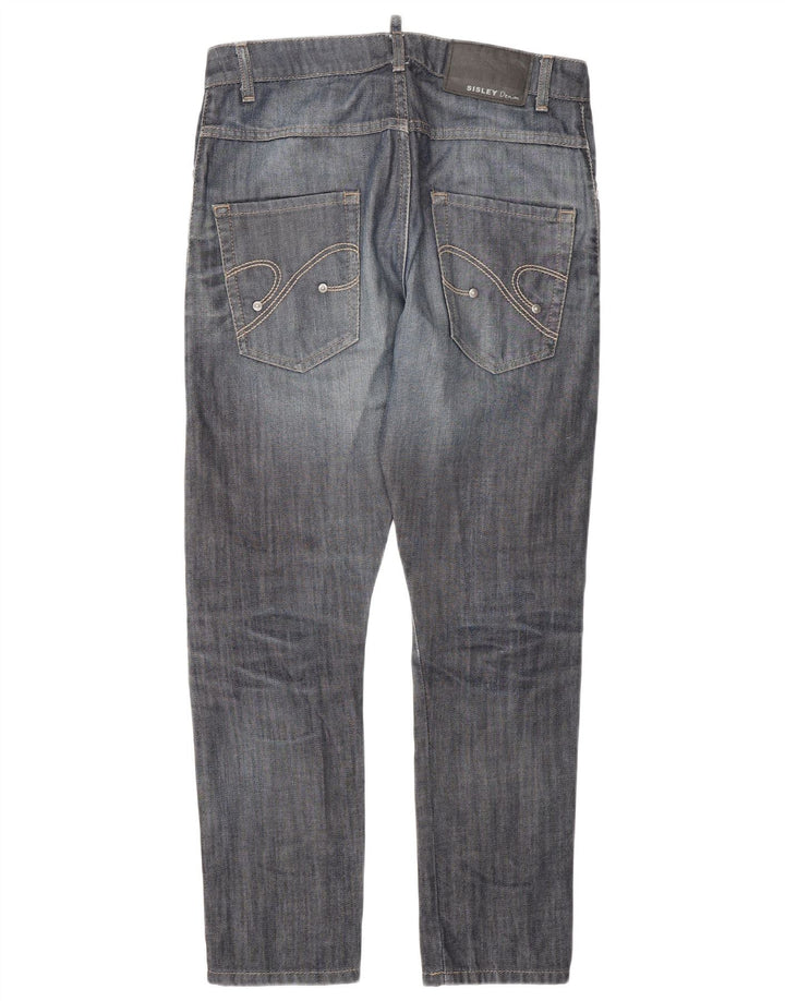 Sisley Damen Slim Jeans W30 L28 Blau