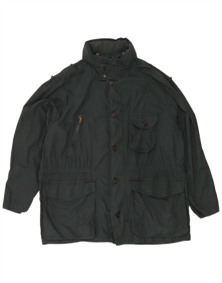 Brooksfield Herren-Utility-Jacke mit Kapuze IT 50 Large Grün