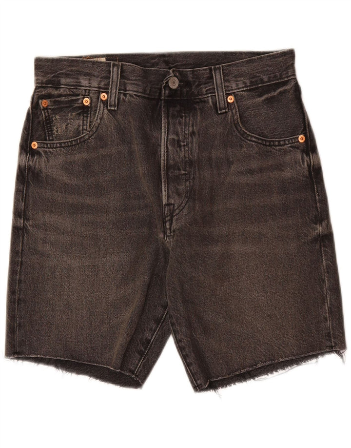 LEVI'S Mens 501 Denim Shorts W30 Medium Grey Cotton Vintage Levi's and Second-Hand Levi's from Messina Hembry 
