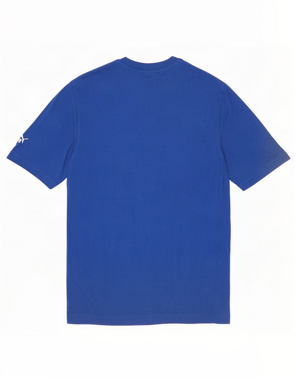 Puma Herren T-Shirt Top XS Blau Baumwolle