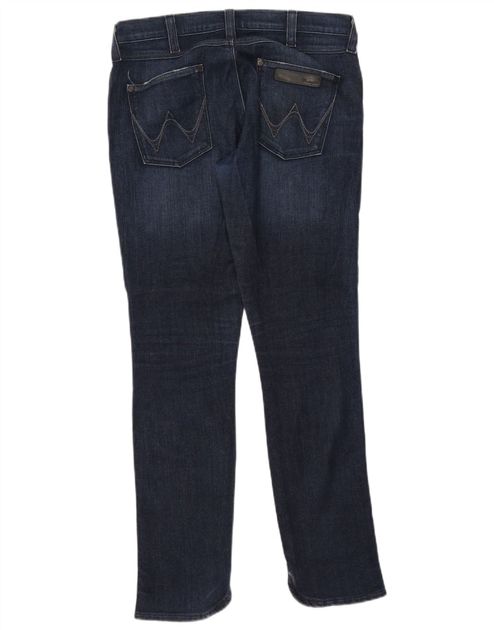 Wrangler Damen Stokes Slim Jeans W30 L32 Marineblau Baumwolle