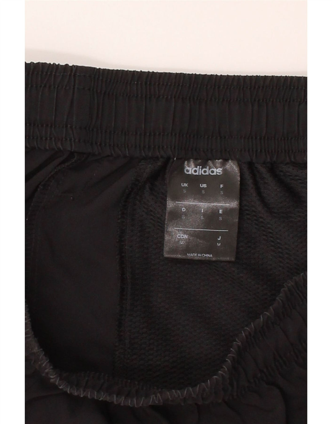 ADIDAS Womens Sport Shorts UK 8 Small Black Vintage Adidas and Second-Hand Adidas from Messina Hembry 