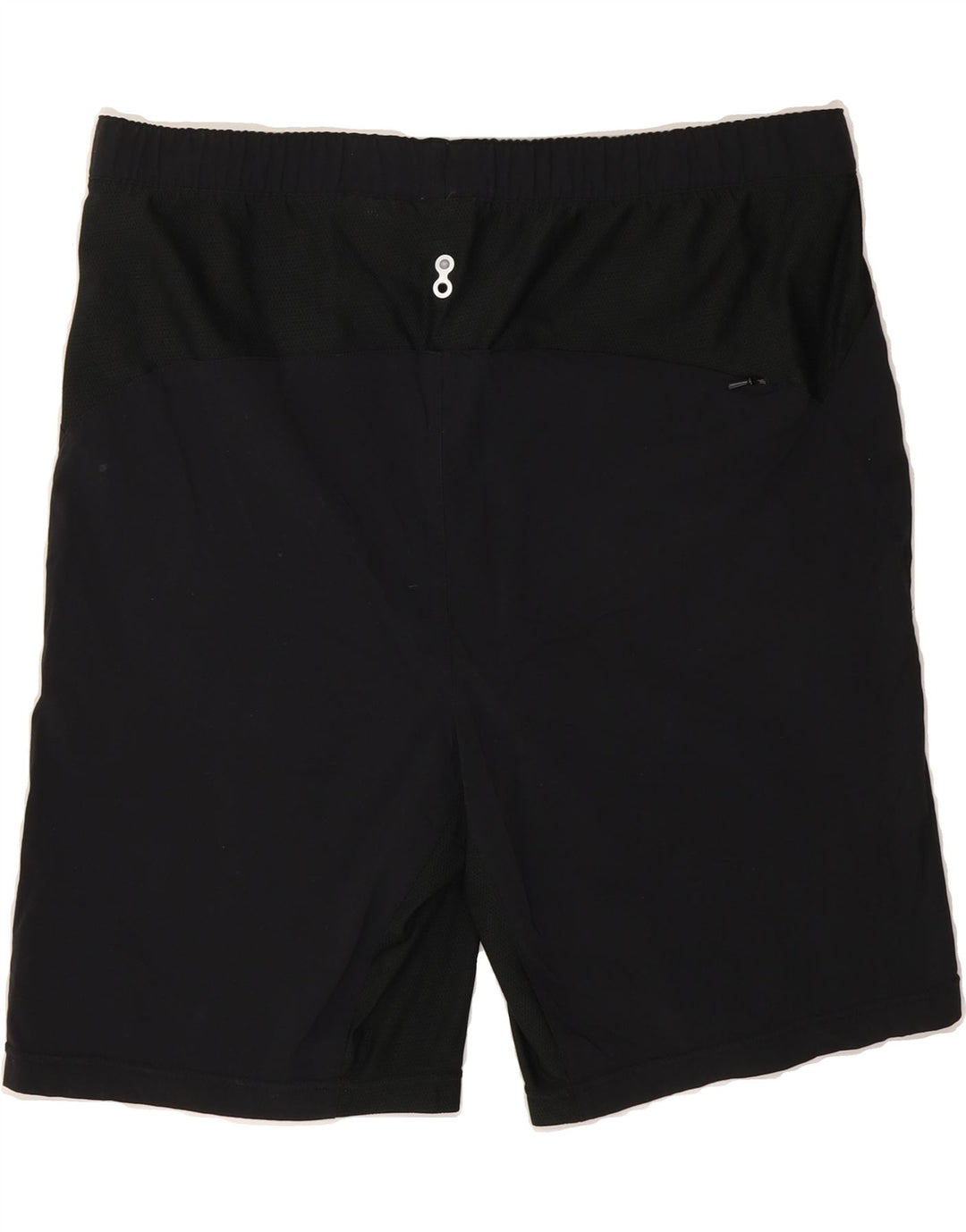 NIKE Mens Sport Shorts Small Navy Blue Colourblock Polyester Vintage Nike and Second-Hand Nike from Messina Hembry 