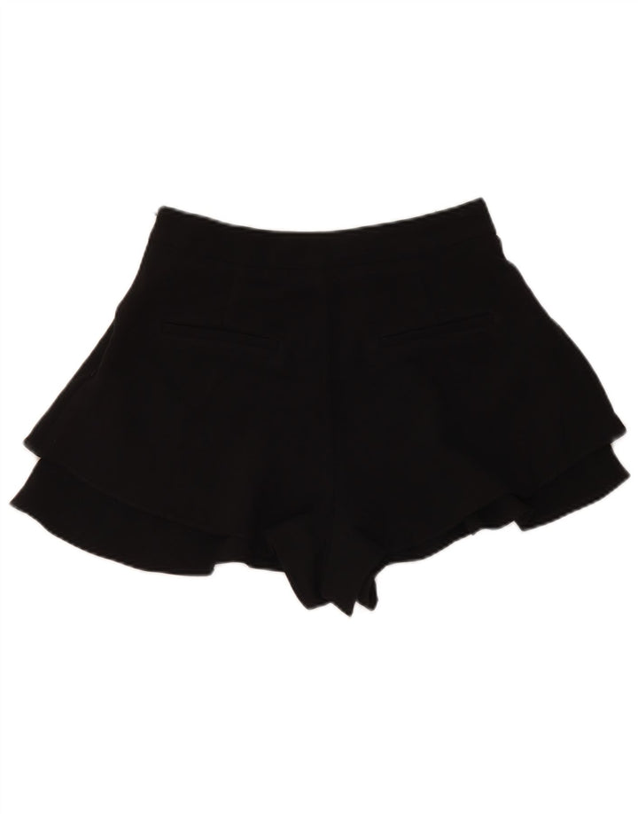 Zara Damen Hotpants Small W26 Schwarz