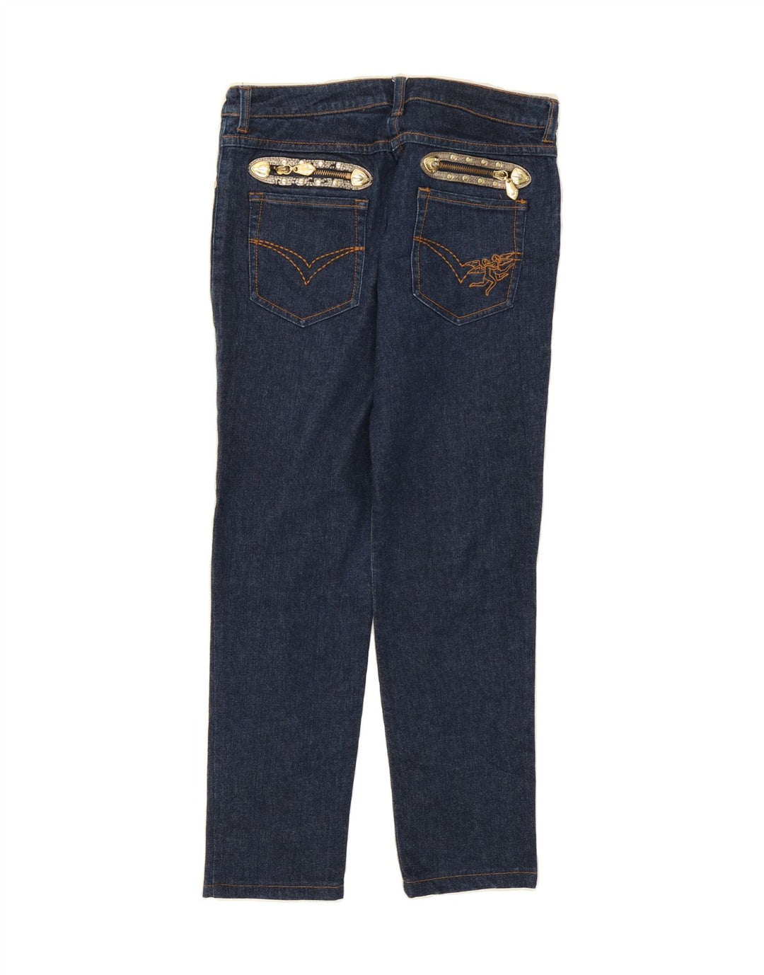PIERO GUIDI Womens Slim Jeans W32 L28 Blue Vintage Piero Guidi and Second-Hand Piero Guidi from Messina Hembry 