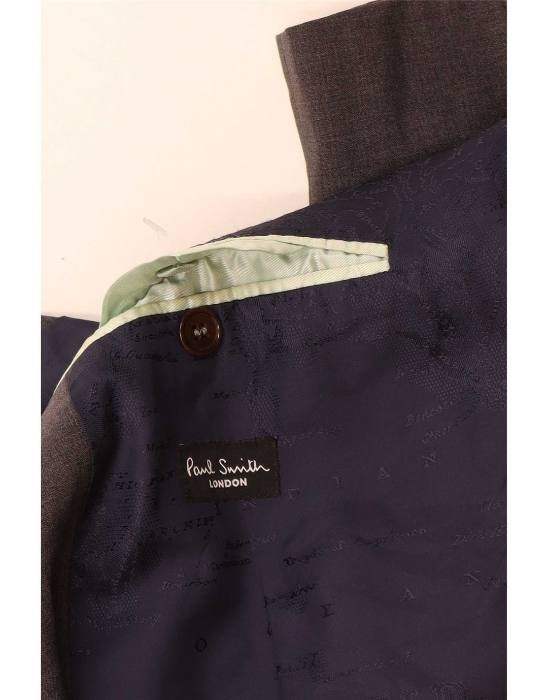 Paul Smith Herren 2-Knopf-Blazerjacke IT 48 Mittelgrau