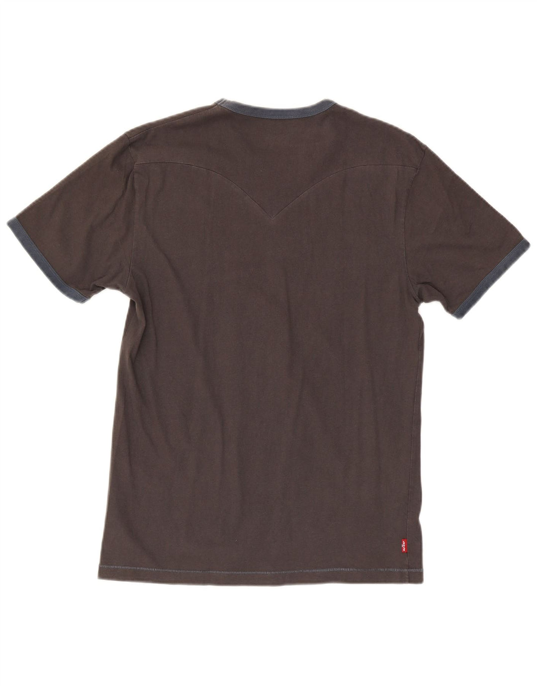 Levi's Herren-T-Shirt mit Grafik, Größe L, aus grauer Baumwolle