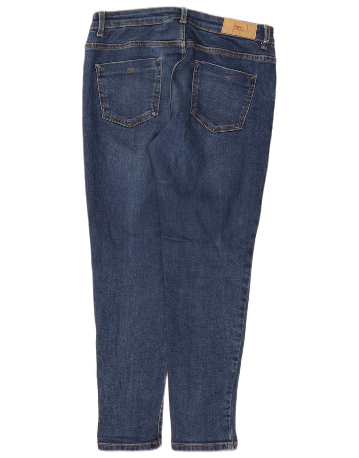 Zara Damen Slim Jeans EU 40 Medium W30 L27 Blau