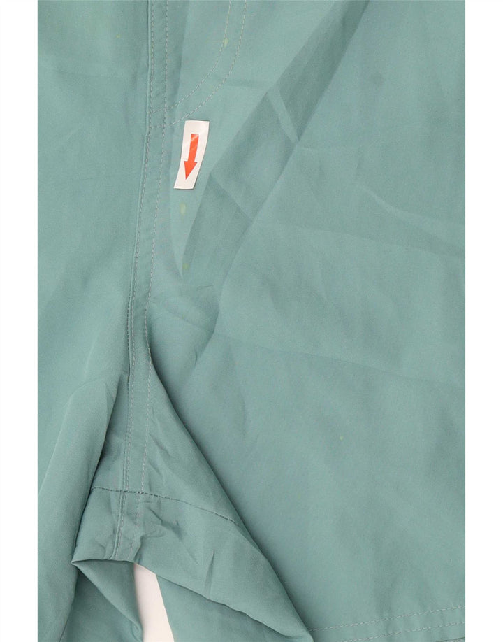 Puma Herren Badeshorts mit Grafik, groß, grünes Polyester