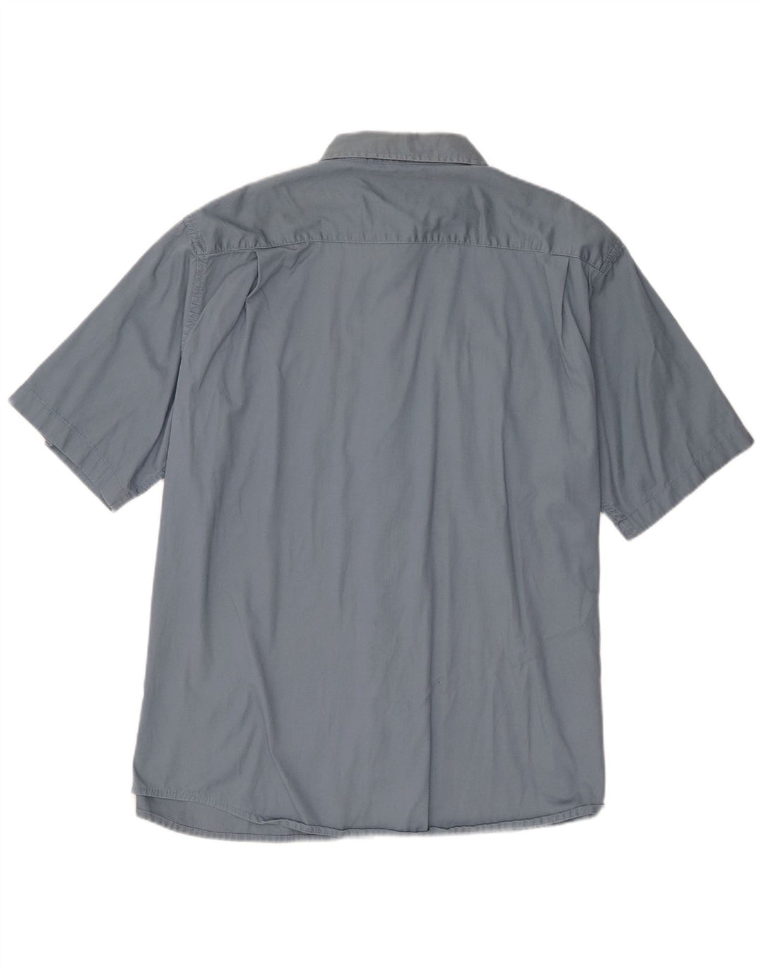 Wrangler Herren Kurzarmhemd XL Blau Baumwolle