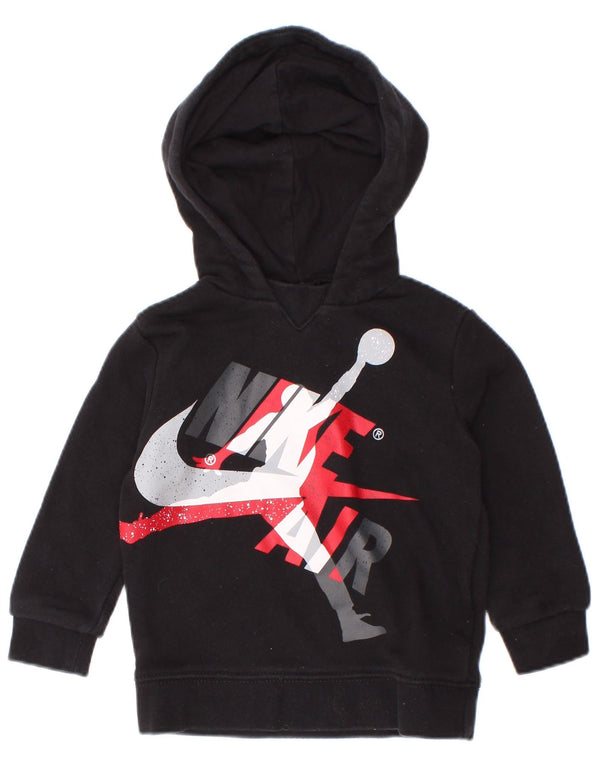 Jordan Baby-Jungen-Kapuzenpullover mit Grafik, 12–18 Monate, Schwarz