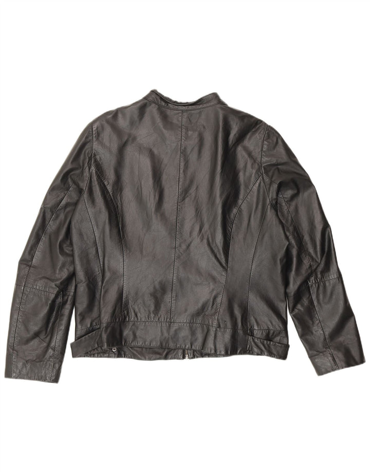 Conbipel Damen Lederjacke IT 48 XL Schwarz
