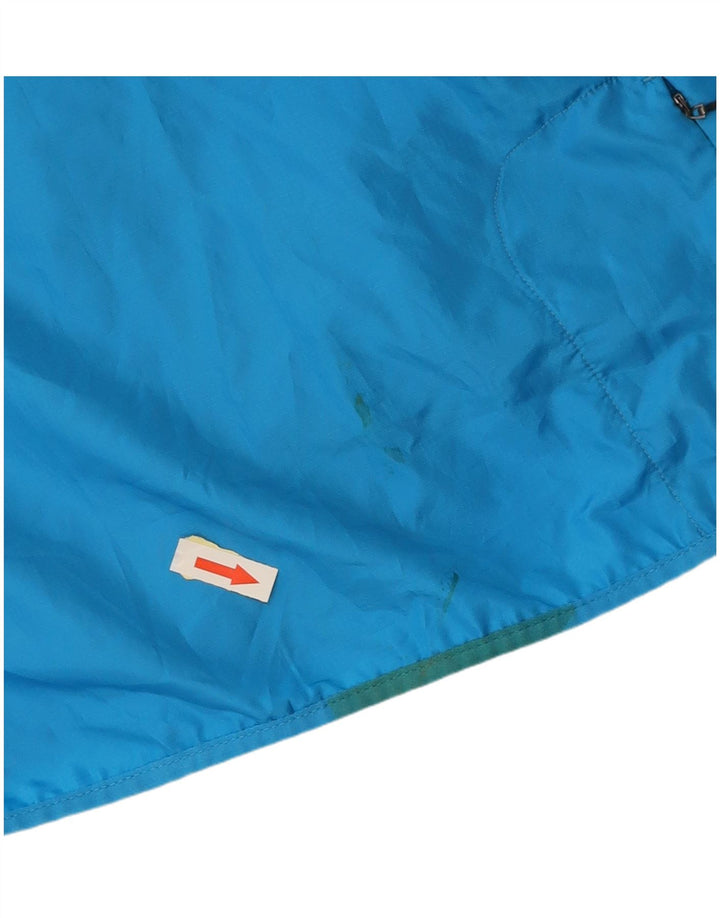 ADIDAS Damen Response Trainingsanzug Top Jacke UK 16/18 Large Blau Polyester