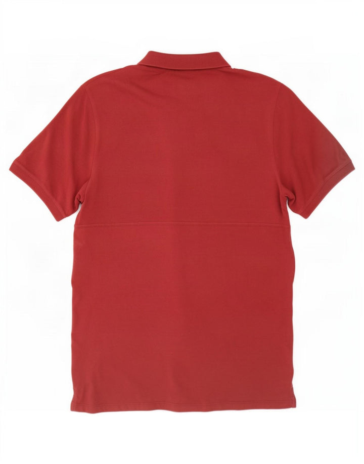 Lyle & Scott Herren-Poloshirt, Größe L, Kastanienbraun, Baumwolle
