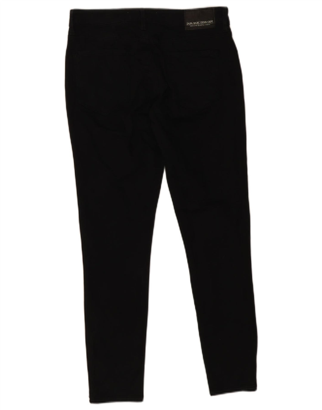 ZARA Damen Skinny Jeans EU 40 Medium W30 L27 Schwarz