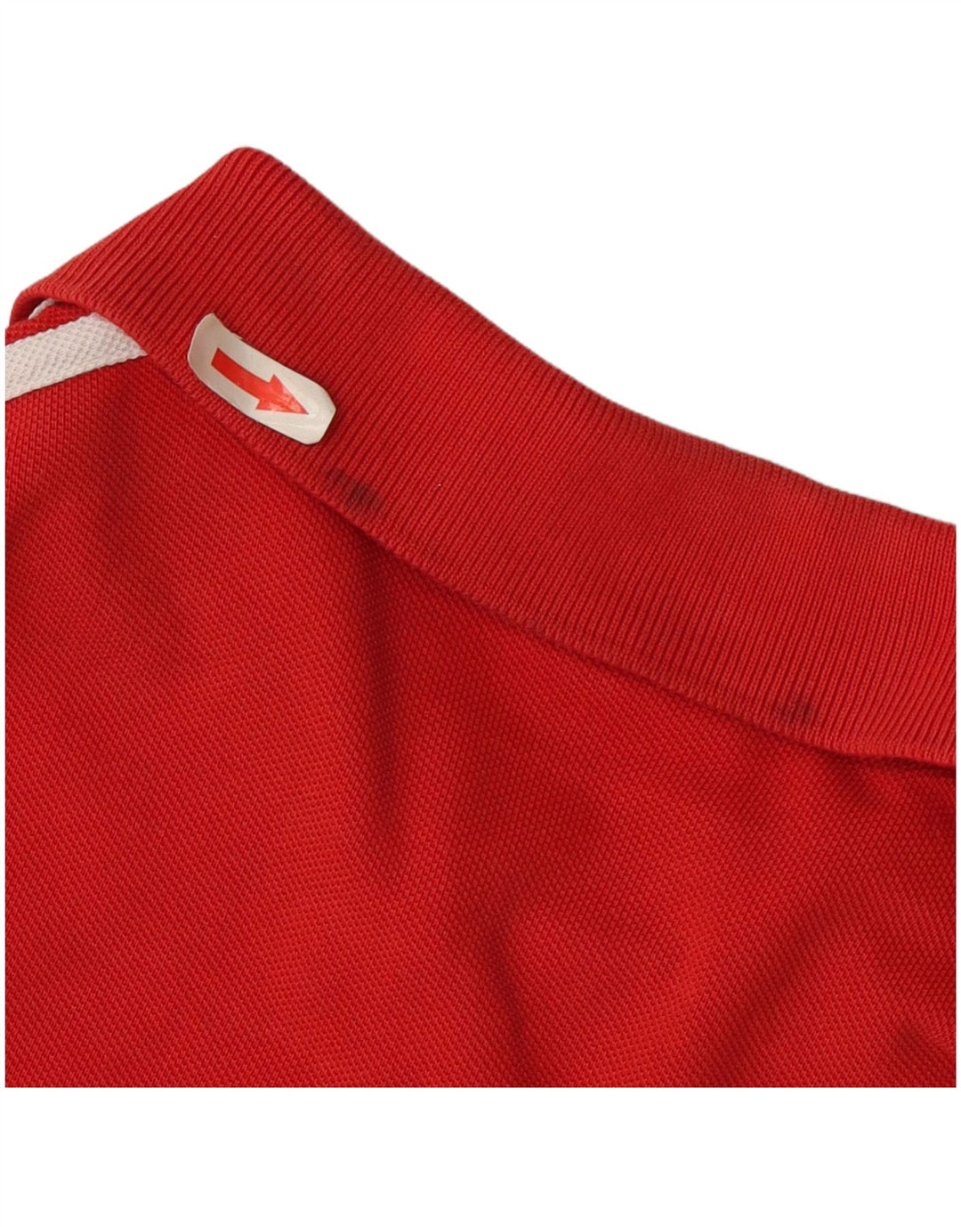 Adidas Herren Poloshirt Große rote Baumwolle