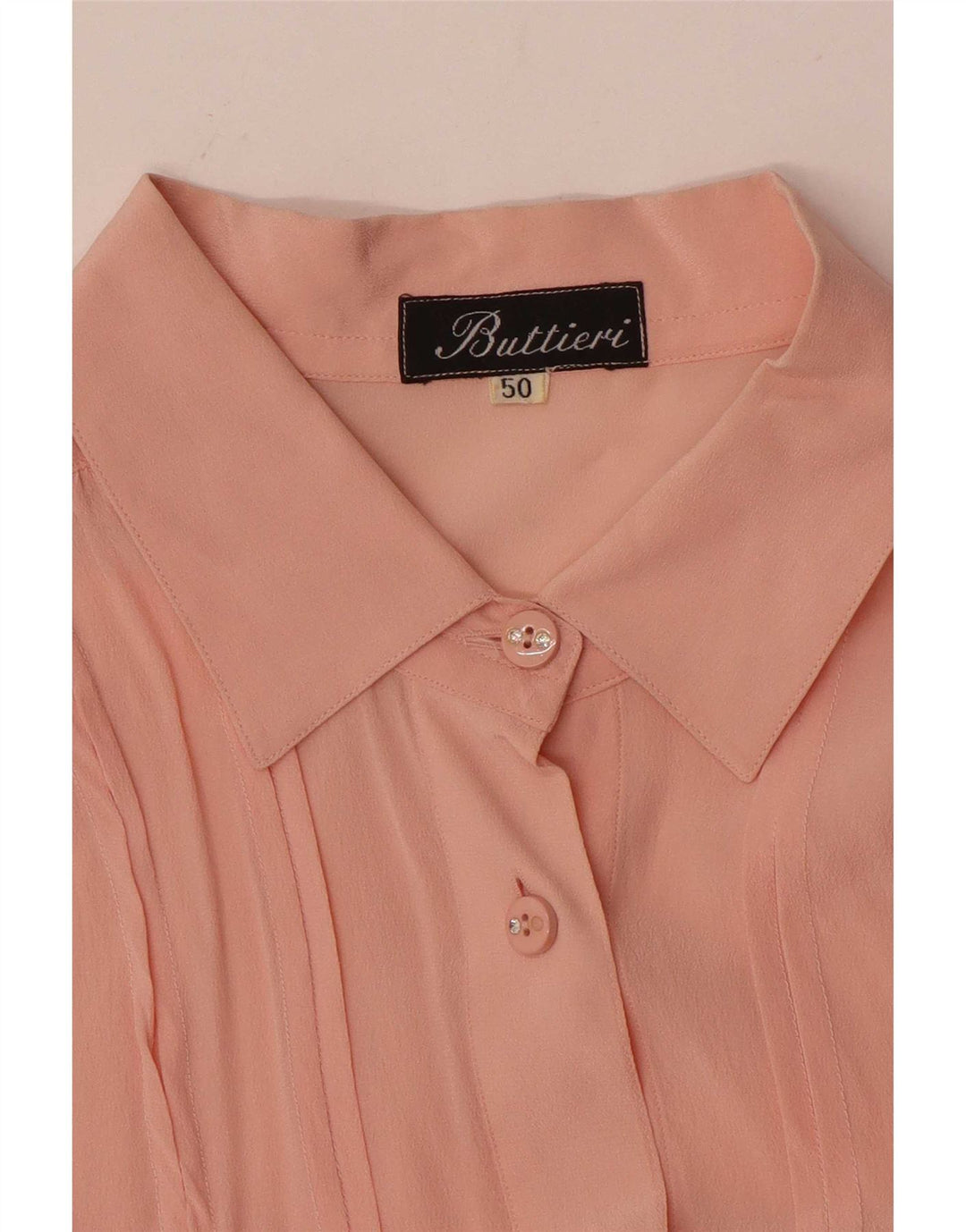 Vintage Damen Hemdbluse IT 50 XL Rosa