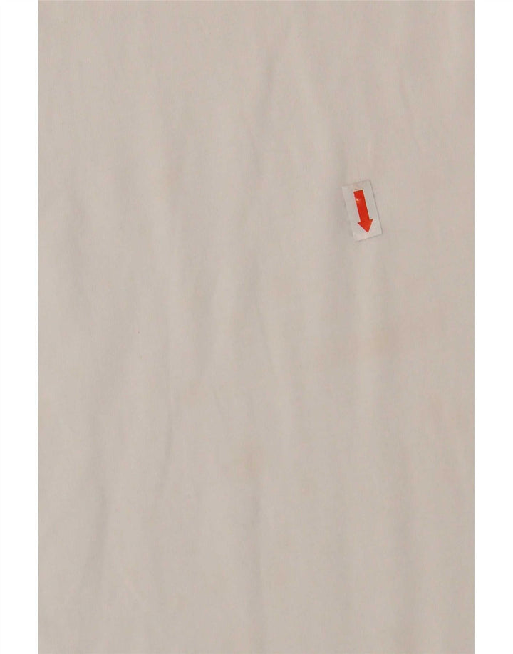 Diesel Herren Grafik-T-Shirt-Oberteil XL aus weißer Baumwolle