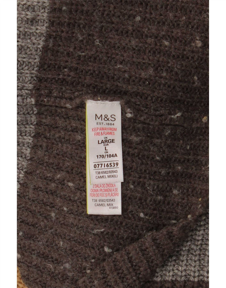 Marks & Spencer Damen-Pullover mit Rollkragen, Gr. 40, Größe M, Mehrfarbig
