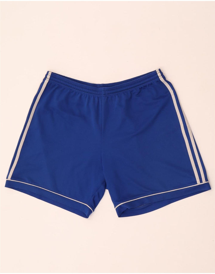 Adidas Herren Sportshorts, groß, aus blauem Polyester