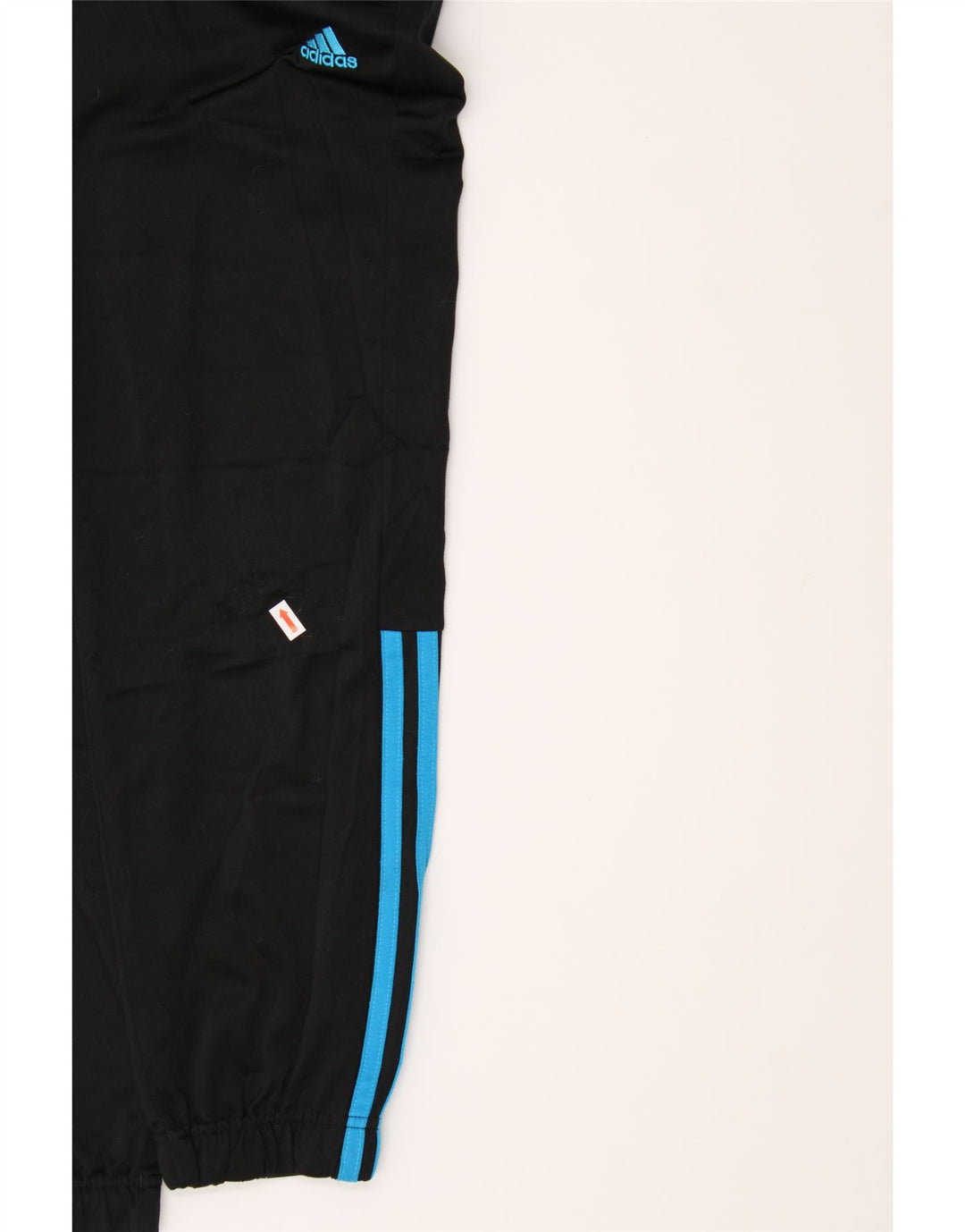 ADIDAS Boys Tracksuit Trousers Joggers 11-12 Years  Black Polyester Vintage Adidas and Second-Hand Adidas from Messina Hembry 