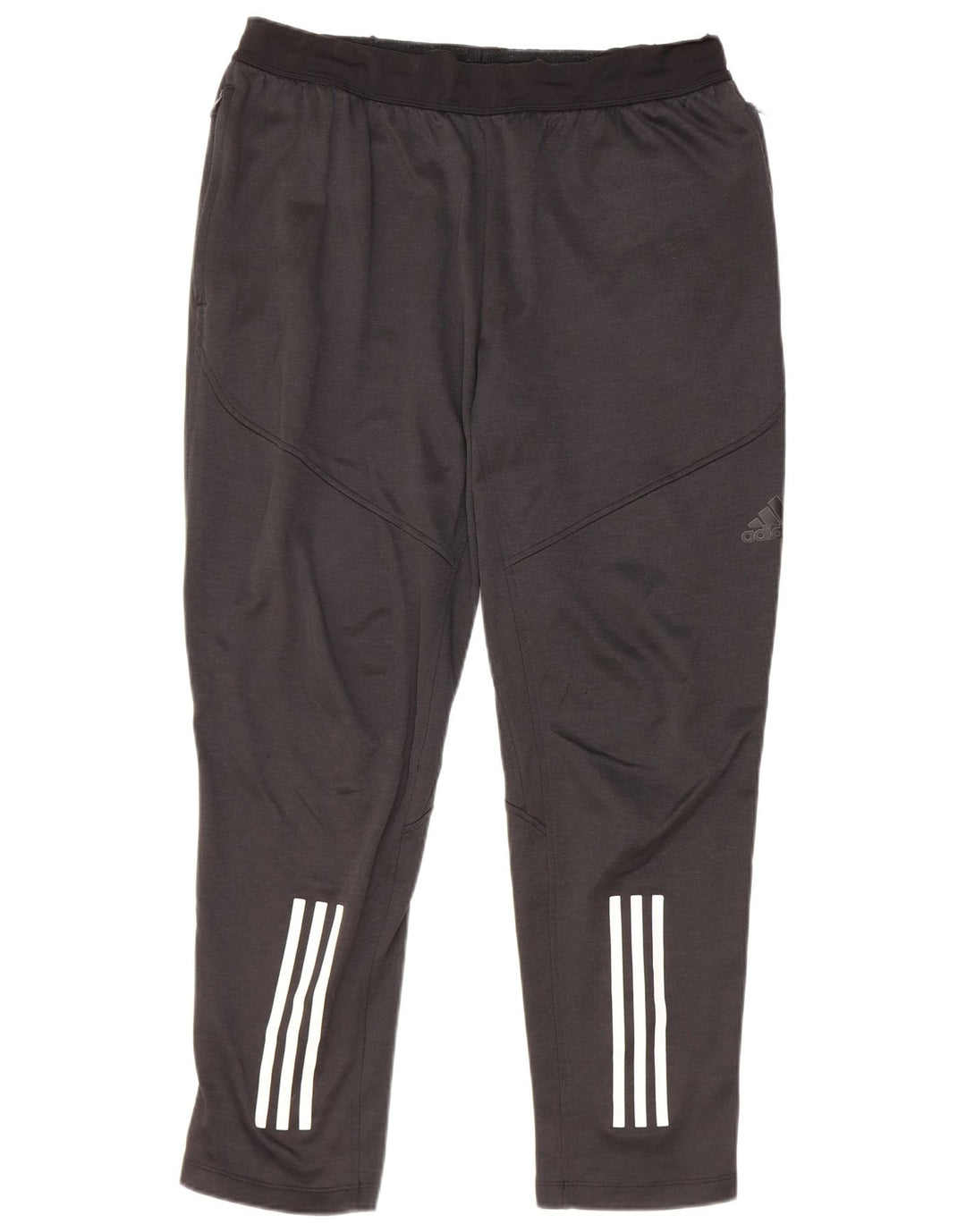 Adidas Herren Climawarm Trainingshose, groß, aus schwarzem Polyester