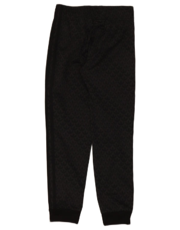 Adidas Mädchen Trainingshose mit Grafik, Jogger, 8–9 Jahre, schwarzes Polyester