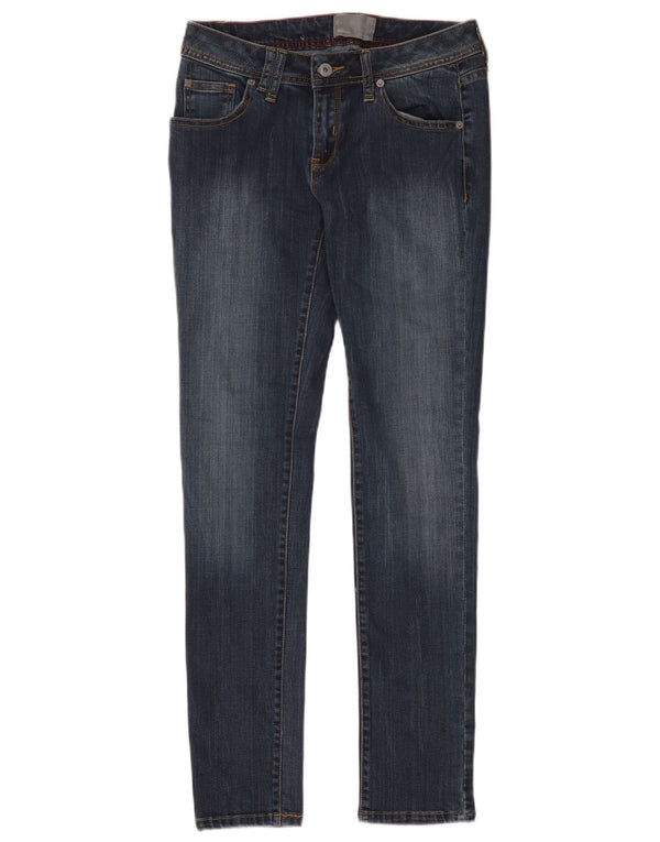 Bench Damen Skinny Jeans W28 L32 Marineblaue Baumwolle