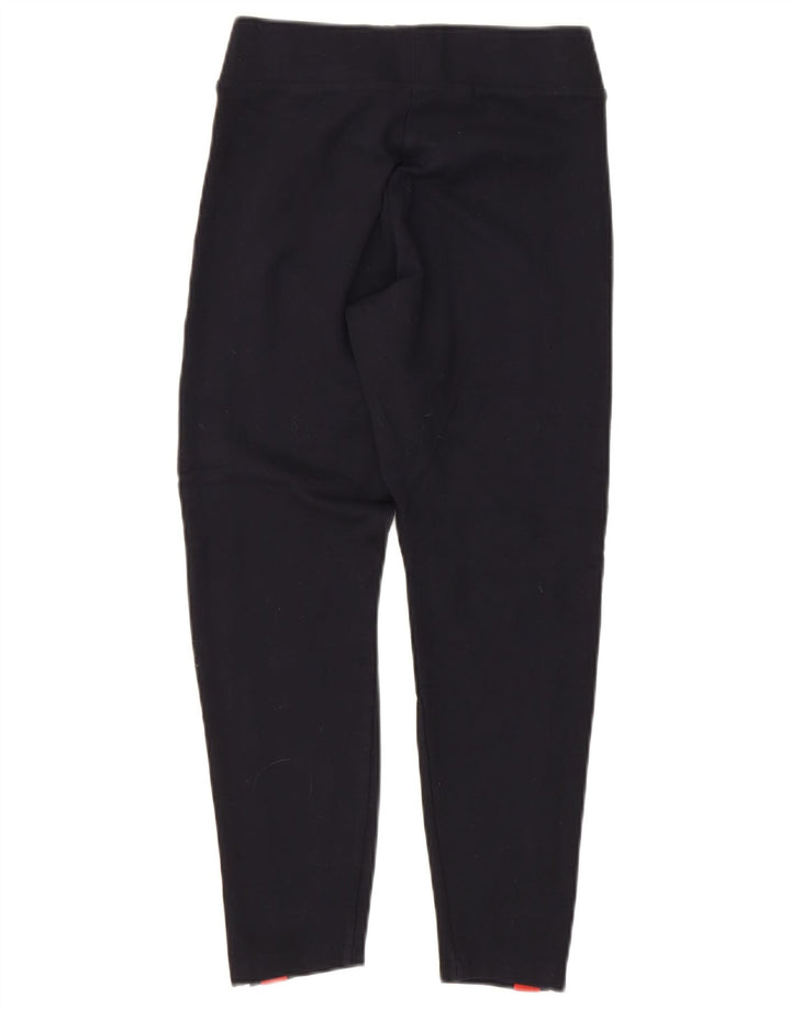 Marks & Spencer Damen Leggings UK 10 Small Marineblau Colourblock Viskose