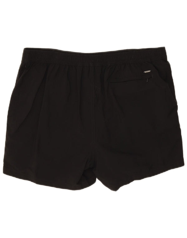 Marks & Spencer Herren Autograph Chino Shorts XL W38 Schwarz Polyamid