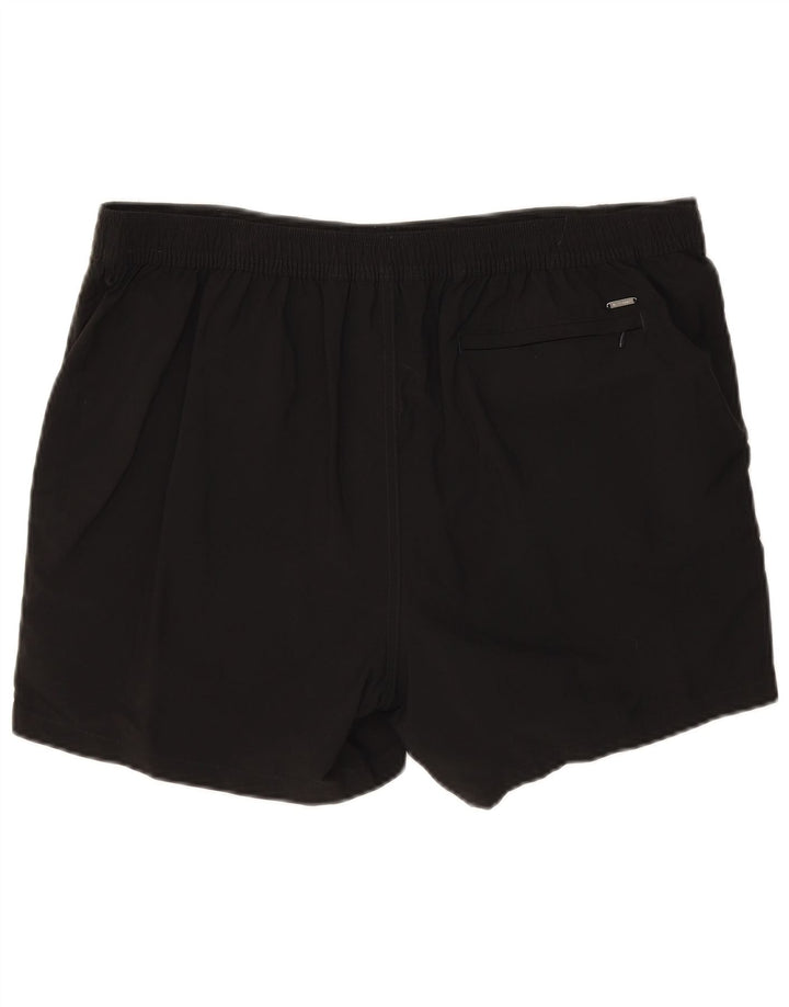 Marks & Spencer Herren Autograph Chino Shorts XL W38 Schwarz Polyamid