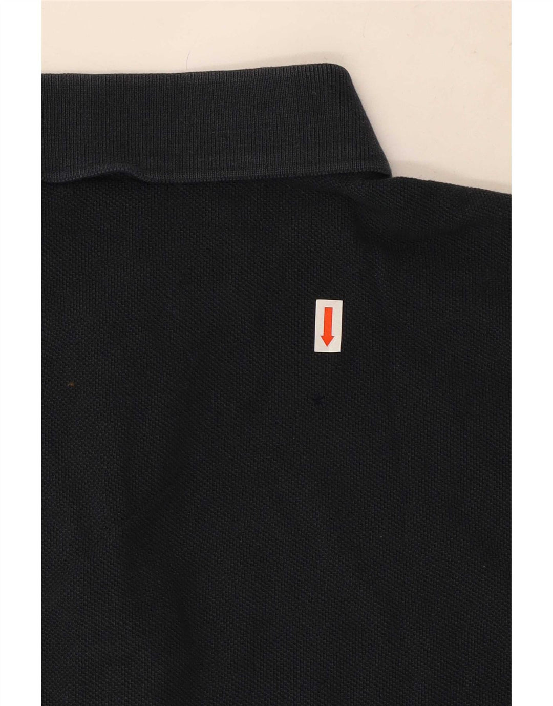 Gant Herren-Poloshirt, groß, aus schwarzer Baumwolle