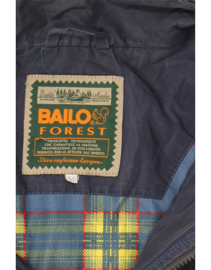 Bailo Herren-Windjacke mit Kapuze, Größe 56, 3XL, Marineblau
