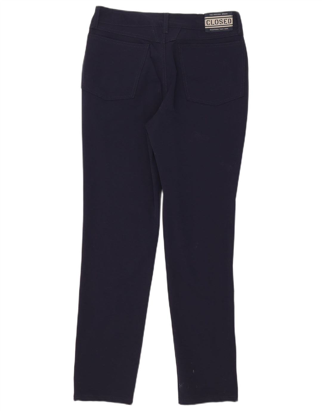 Closed Herren Slim Freizeithose W30 L30 Marineblau Polyamid