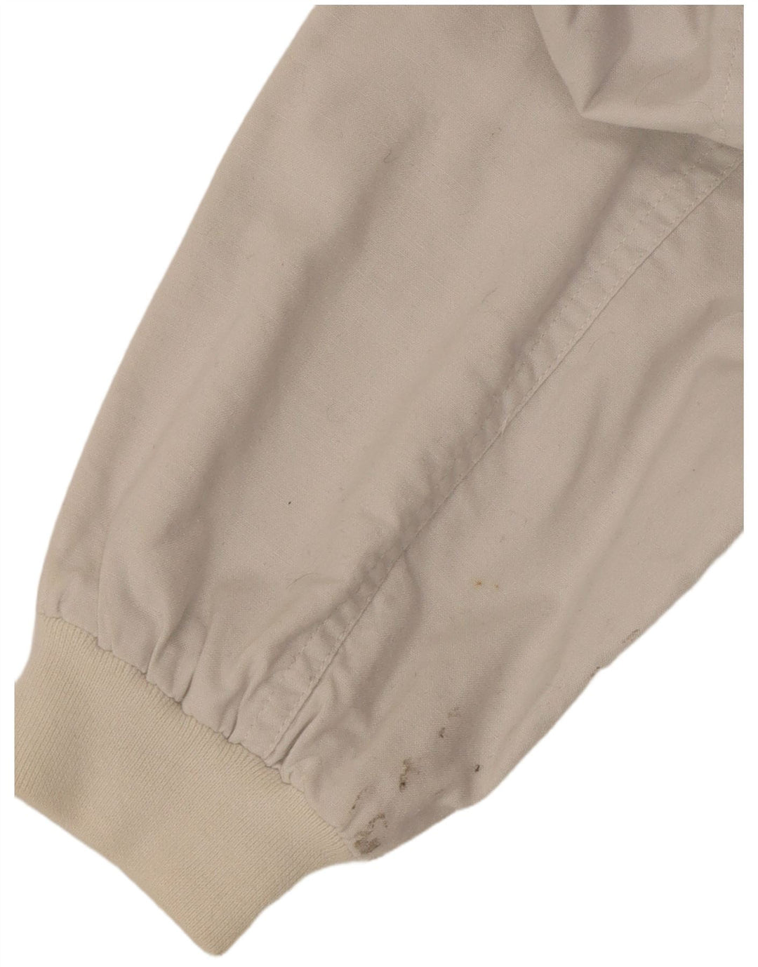 New Fast Herren-Sweatshirt mit Knopfkragen, groß, aus weißer Baumwolle