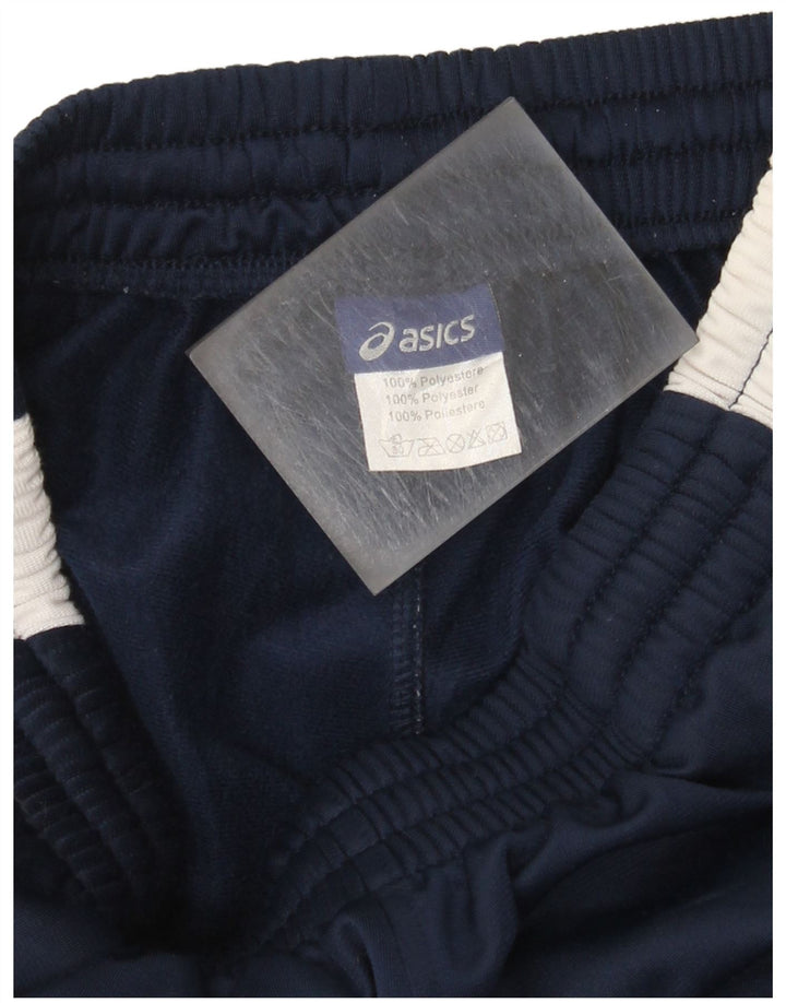 Asics Damen-Trainingshose, UK 12, mittleres Marineblau, Farbblock