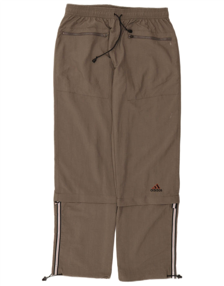 ADIDAS Herren-Trainingshose, mittelgraues Polyamid