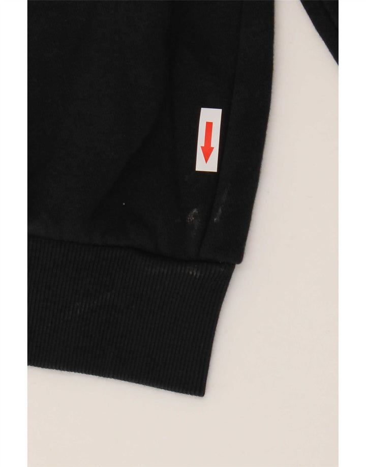 Converse Herren Kapuzenpullover, groß, schwarze Baumwolle