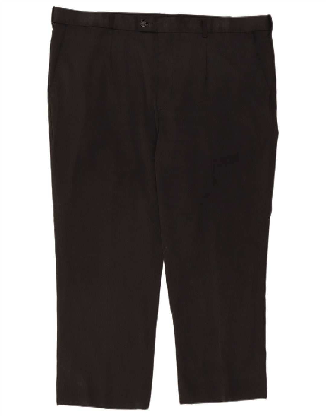 Farah Herren-Anzughose mit Pegged-Anzug, W41, L26, schwarzes Polyester