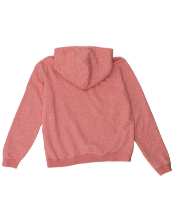 Jack Wills Damen Kapuzenpullover UK 14 Large Pink Meliert