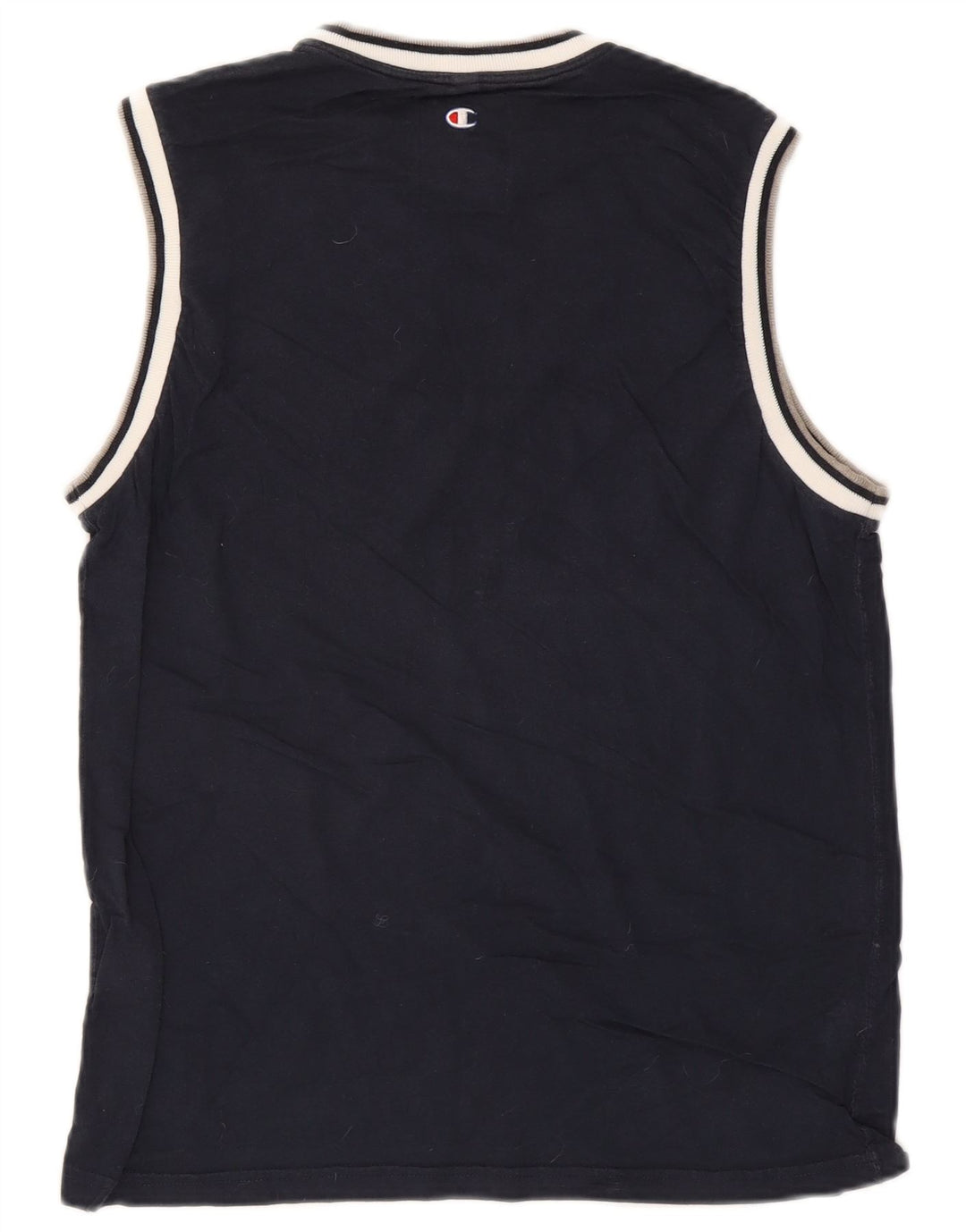 Champion Herren-Weste mit Grafik, mittelgroß, marineblau, Baumwolle