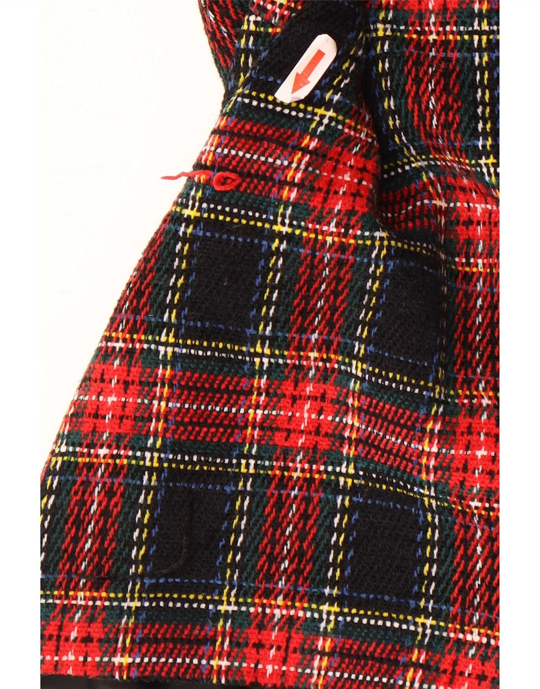 Sag Harbor Damen-Blazerjacke mit 4 Knöpfen, Größe M, mehrfarbig, kariert