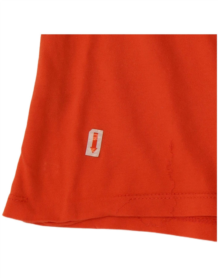 Nike Herren Athletic Cut T-Shirt Top XL Orange Baumwolle