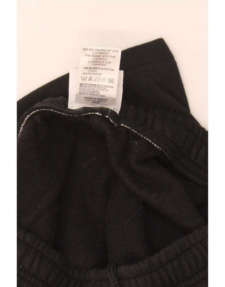 Adidas Herren-Trainingshose, mittelschwarz, Baumwolle
