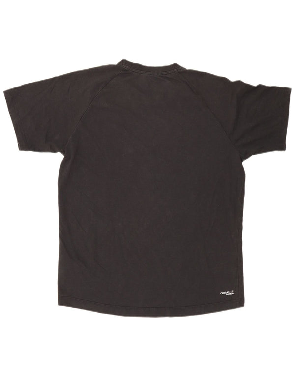 Adidas Herren Climalite T-Shirt Top Medium Schwarz Baumwolle